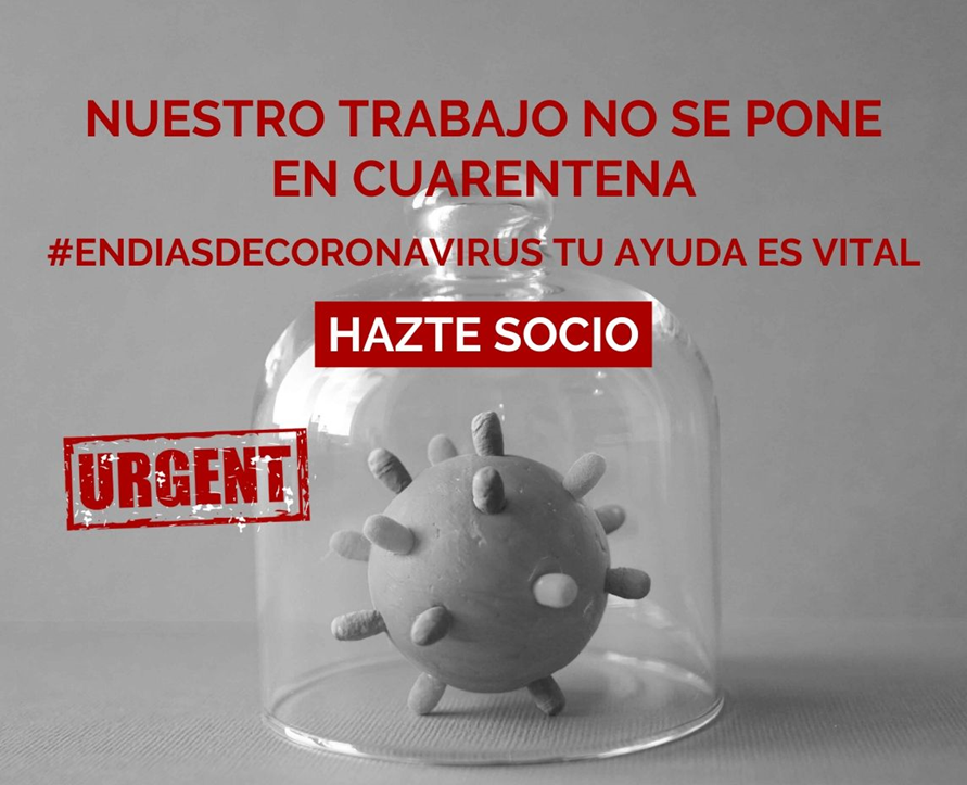 PromSocial_ongd's tweet photo. El #COVID19 va a ser implacable con miles de PERSONAS por las que trabajamos en los PAÍSES MÁS VULNERABLES❗️Nuestro trabajo NO puede parar y NECESITAMOS TU AYUDA para que puedan hacerle frente 📍HAZTE SOCIO
➡️ https://t.co/uBOyiT5vng
#EnDíasdeCoronavirus #YoMeQuedoEnCasa https://t.co/GkOVtnw7TW