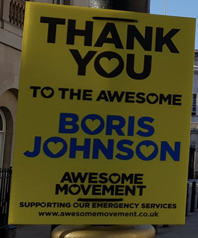 Someone has put these posters around Whitehall, this one was by Downing ST. Anyone know who’s behind them?