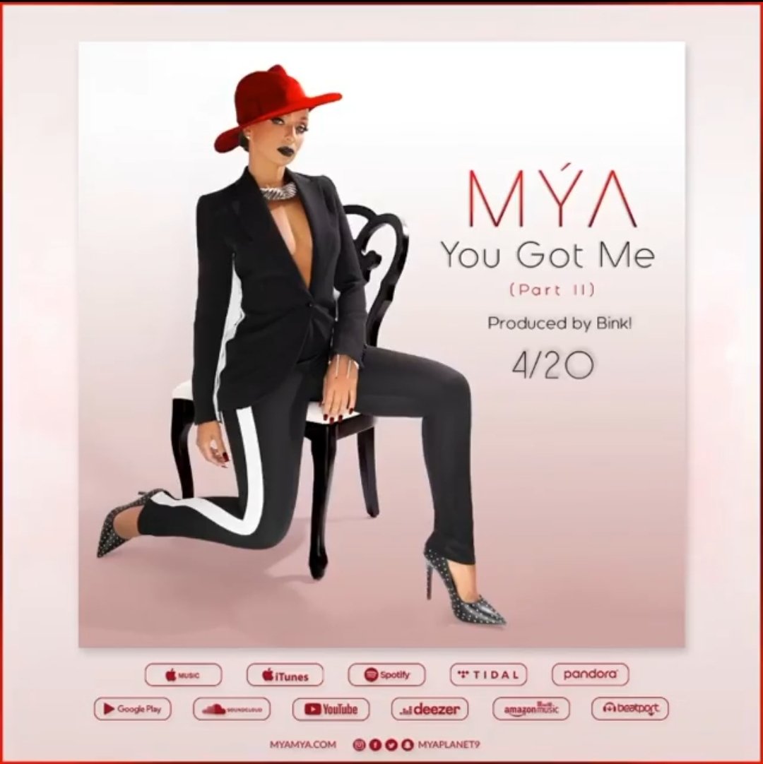 dreams711's tweet photo. #NewMusic 🔥🎶 You Got Me Pt. II is out now! #Happy22Anniversary🎉 #Mya 🥂 @MyaPlanet9 Download 👉https://t.co/mhlnRPqUu4 https://t.co/UfBq2nq1M2
