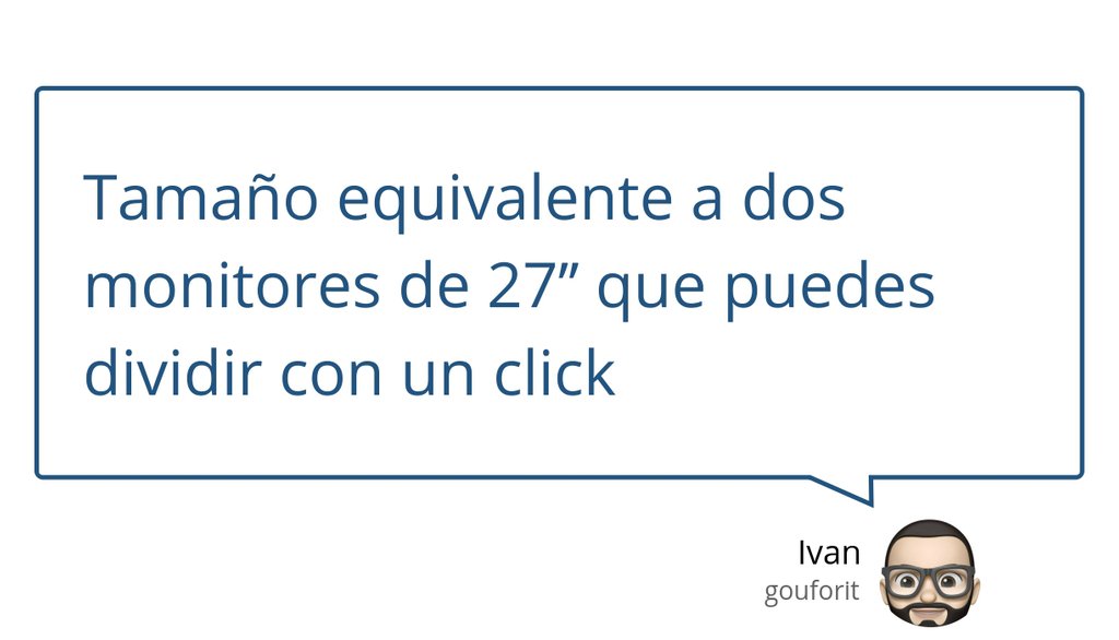 gouforit's tweet image. Y es perfecto para gaming gracias a sus 144hz, AMD FreeSync 2, HDR, DCI-P3 90% y perfecto para trabajar con muchas apps gracias a su ratio aspecto de 32:9.

Leer el artículo completo: Los mejores monitores ultrawide de 49″
▸ gouforit.com/los-mejores-mo…

#Monitorultrawide