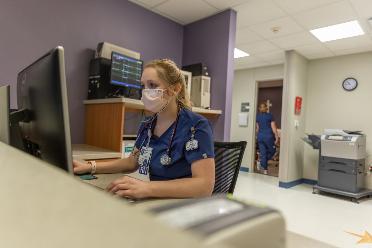 "Our thoughts and prayers are with our patients daily, and I have confidence we will all get through this together.” - Meghan, RN. Thank you to Meghan and all #HealthcareHeroes going to #ToTheFrontline and sparking hope and comfort to our patients and their families.