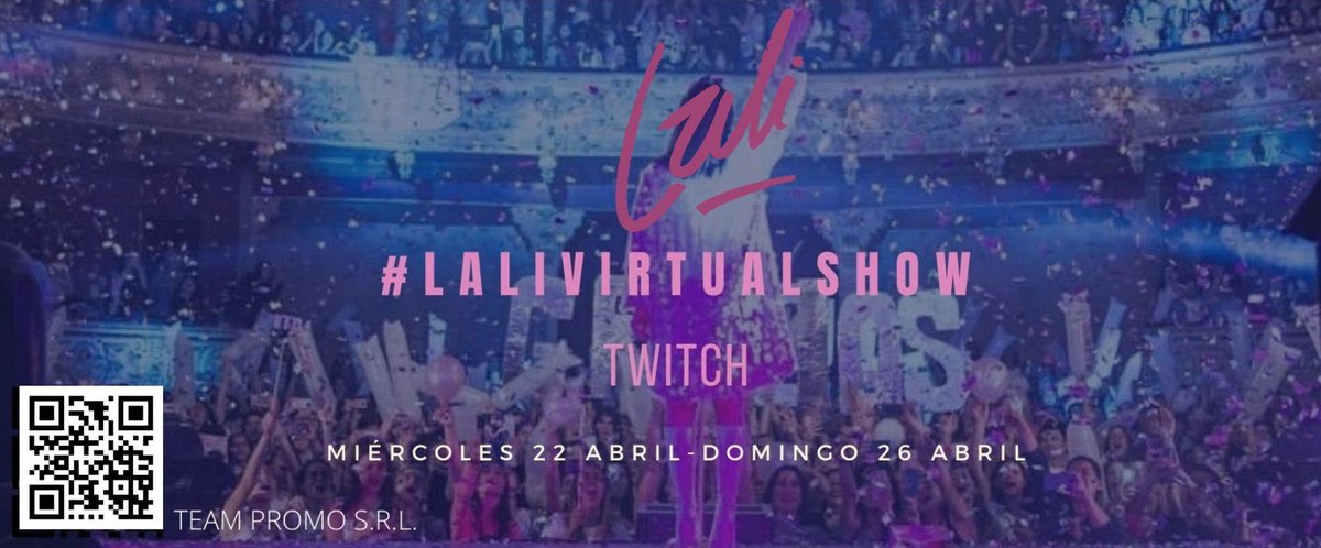 PortalLaliBR's tweet image. E os fãs fazem absolutamente tudo!

A fanbase acaba de criar o #LaliVirtualShow: um evento de 5 dias onde teremos um show da @lalioficial por dia.

O projeto de inicia no dia 22 de abril (horário a confirmar).