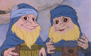 Although I think Fiona had another friend who she was always with that also lived a few blocks from me. Maybe we kissed? Maybe none of it happened.And it's possible I merged Tate with one of the Dwarves from the Bakshi Lord of the Rings films, which I saw around that time.