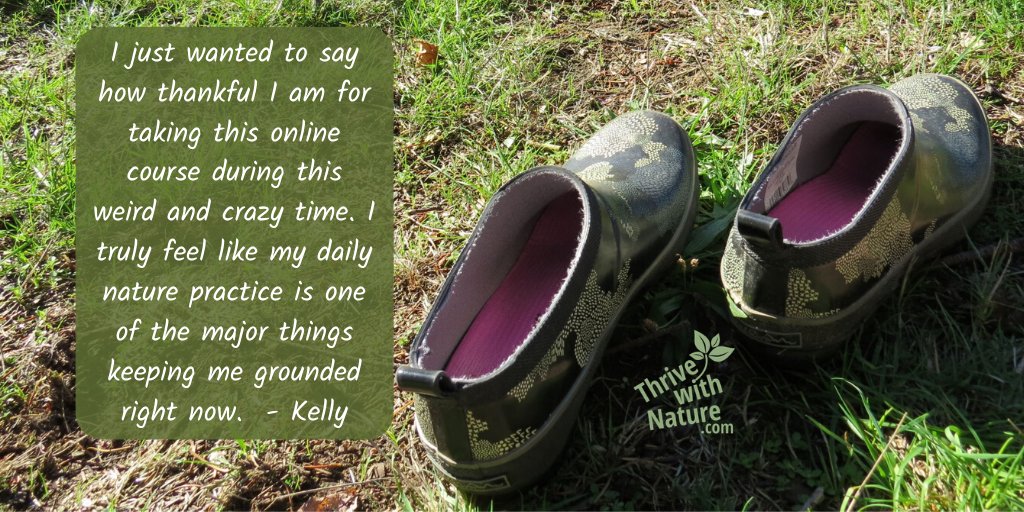 RaptInNature's tweet photo. 'A Daily Nature Practice: Playful Self-Care for Healthcare Professionals' experiential online course starts Monday, April 27, 2020. It's a breath of fresh air!
For #naturelovers #HealthCareWorkers #NaturalHealthService #SolaceInNature #noticingeverydaynature #RecreationTherapy https://t.co/lTxvFSXe4m