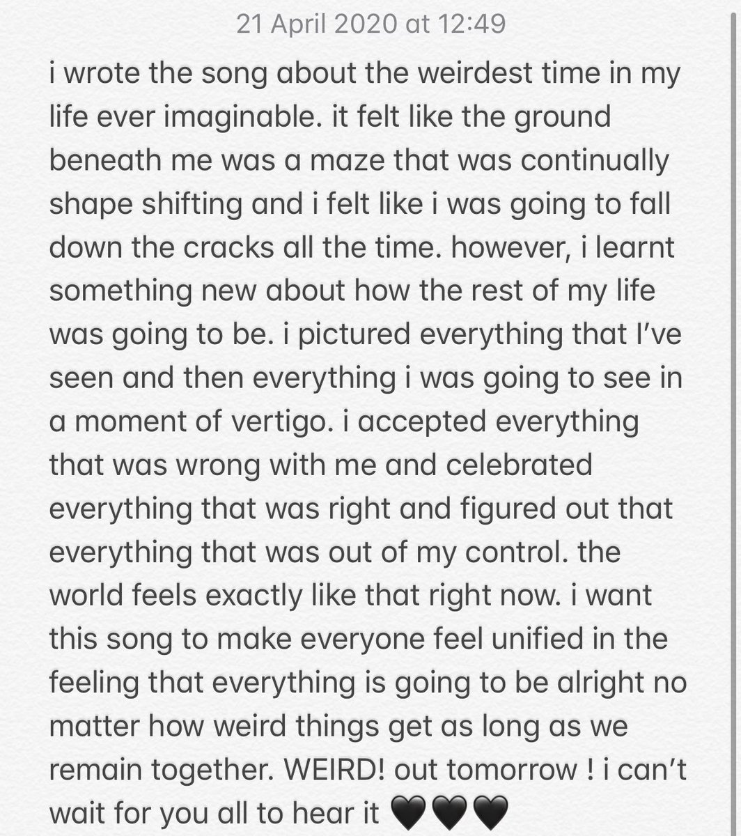 yungblud's tweet photo. tomorrow ... plz read 🖤

https://t.co/h8t7b8bFHE https://t.co/Hjtt8WPWub