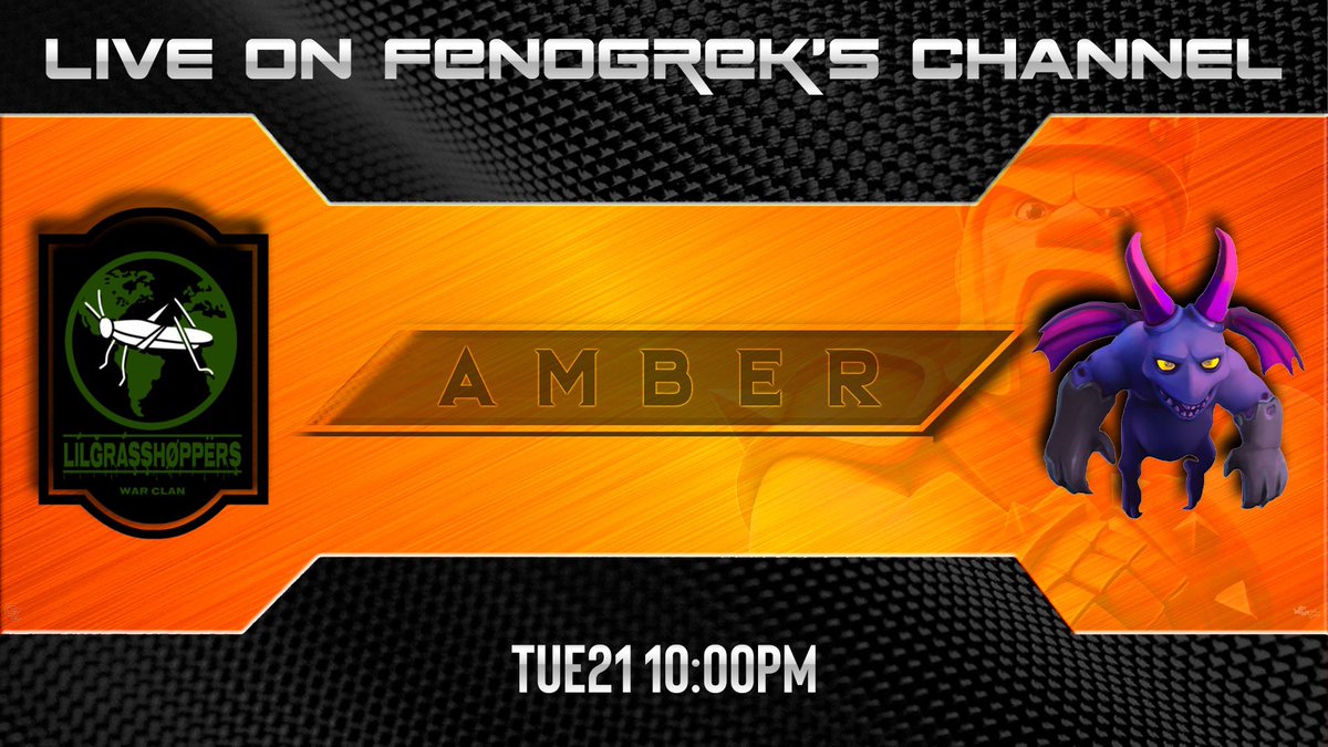 Primer jornada de <a href="/ClashCompanyF/">CCF</a>
Por el canal de <a href="/_FENOGREK/">FENOGREK</a> 
2 p.m. CR🇨🇷  3 p.m. MX🇮🇹
#UpGrassHoppers 🦗🌎💚