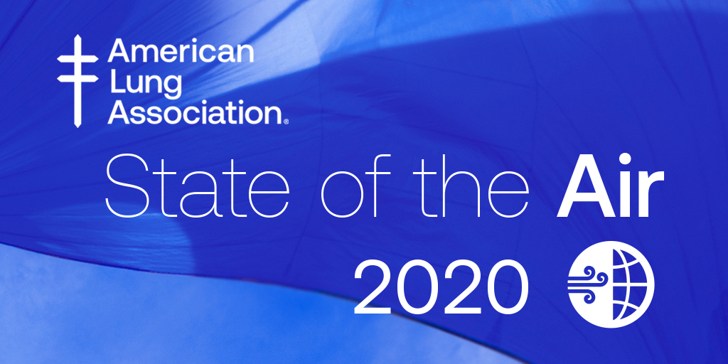LungAssociation's tweet photo. NEW: #StateOfTheAir 2020 includes new scientific conclusions that particle pollution is particularly risky for people of color. Get the report card for your state's air quality, including high ozone days &amp; particle pollution, at https://t.co/viZps4WKx3 https://t.co/oS1piDFzLK