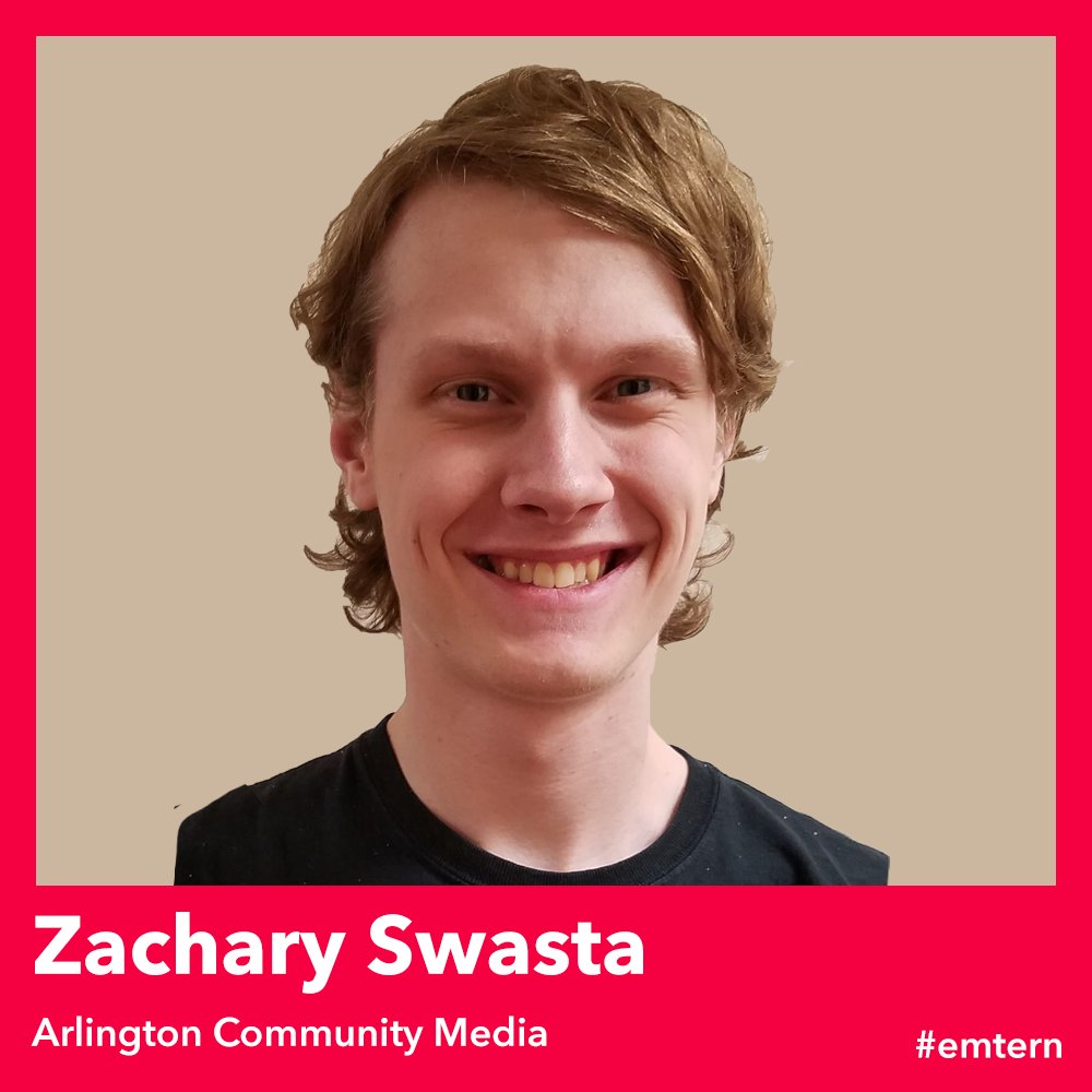 ECCareerDev's tweet image. It's not everyday that you can call yourself a #emtern during a pandemic. We caught up with interns Alexa Bodner '21 (ActBlue) and Zachary Swasta '20 (Arlington Community Media) to hear more about their experience and what info they have to share: bit.ly/34S41xs