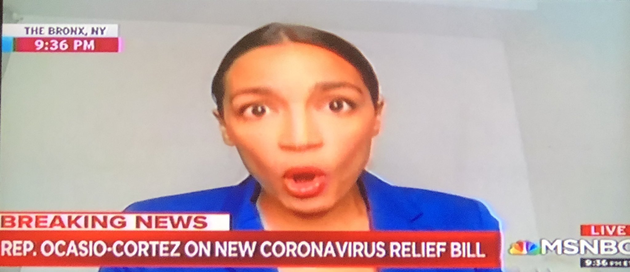 Ocasio-Cortez is now claiming that 