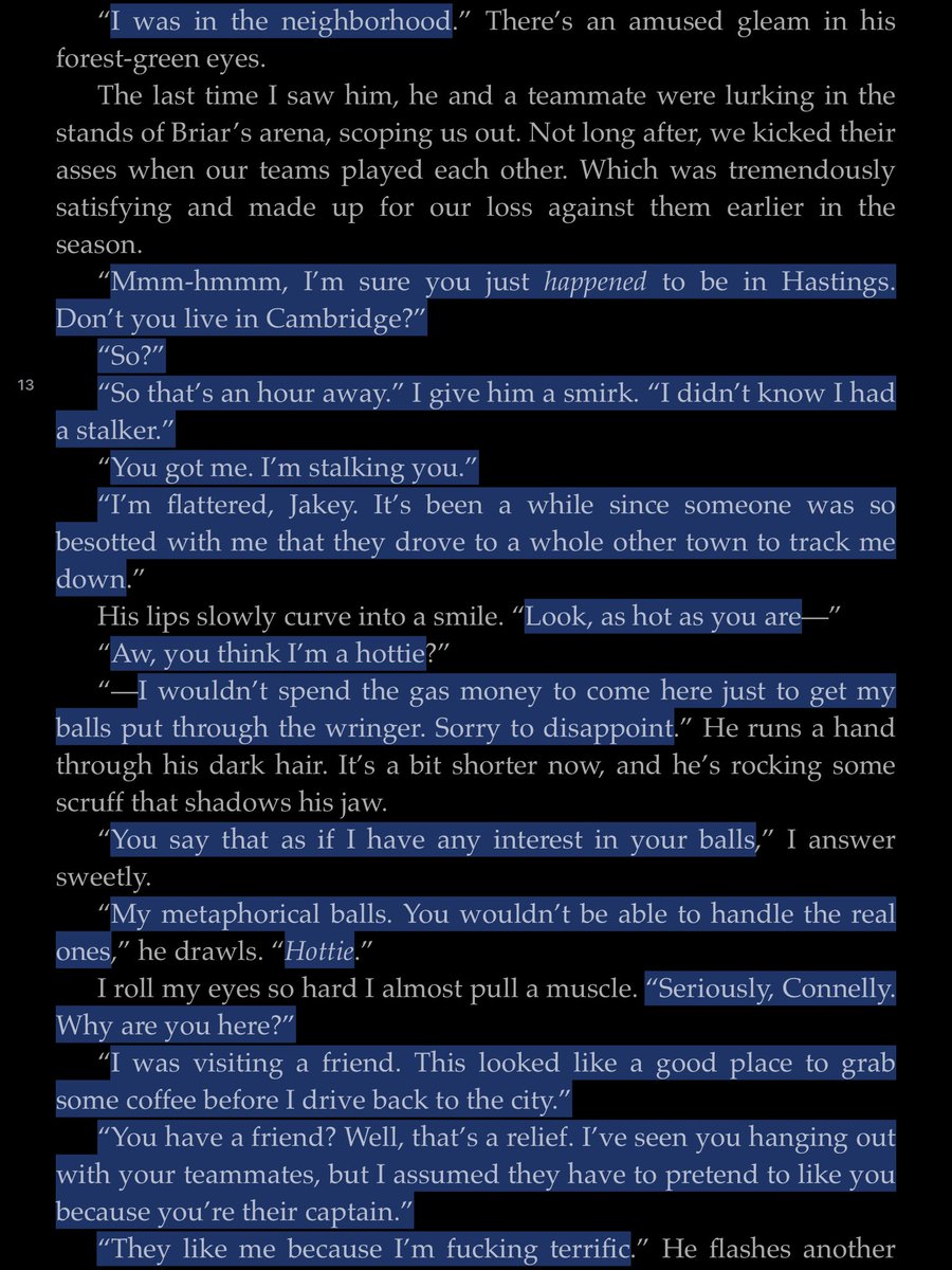 I really forgot how much I loved them and I’m on chapter one-We in for a long night folks