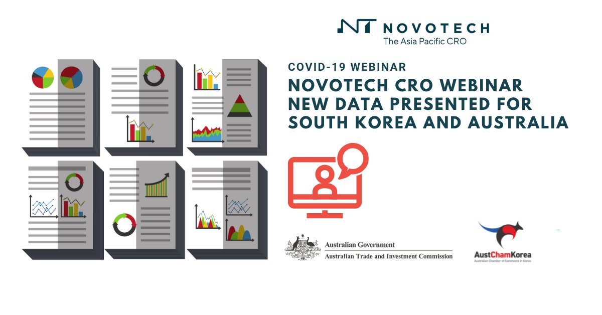 Webinar: Register here for the COVID-19 update from Austcham Korea and Austrade featuring Novotech CRO Executive Director Asia Operations Yooni Kim #biotech #COVID19 #pharma #clincaltrials #clinicalresearch austchamkorea.org/austevent/aust…