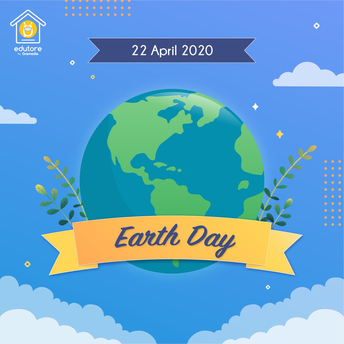edutorecom's tweet photo. Selamat Hari Bumi Edufriends!

Hari Bumi atau Earth Day diperingati secara internasional setiap tanggal 22 April. Tujuannya untuk meningkatkan kesadaran dan apresiasi masyarakat terhadap bumi yang merupakan tempat tinggal kita. 

#Edutore #SemuaBisaPintar
#EarthDay #HariBumi https://t.co/aEmI0njqvM