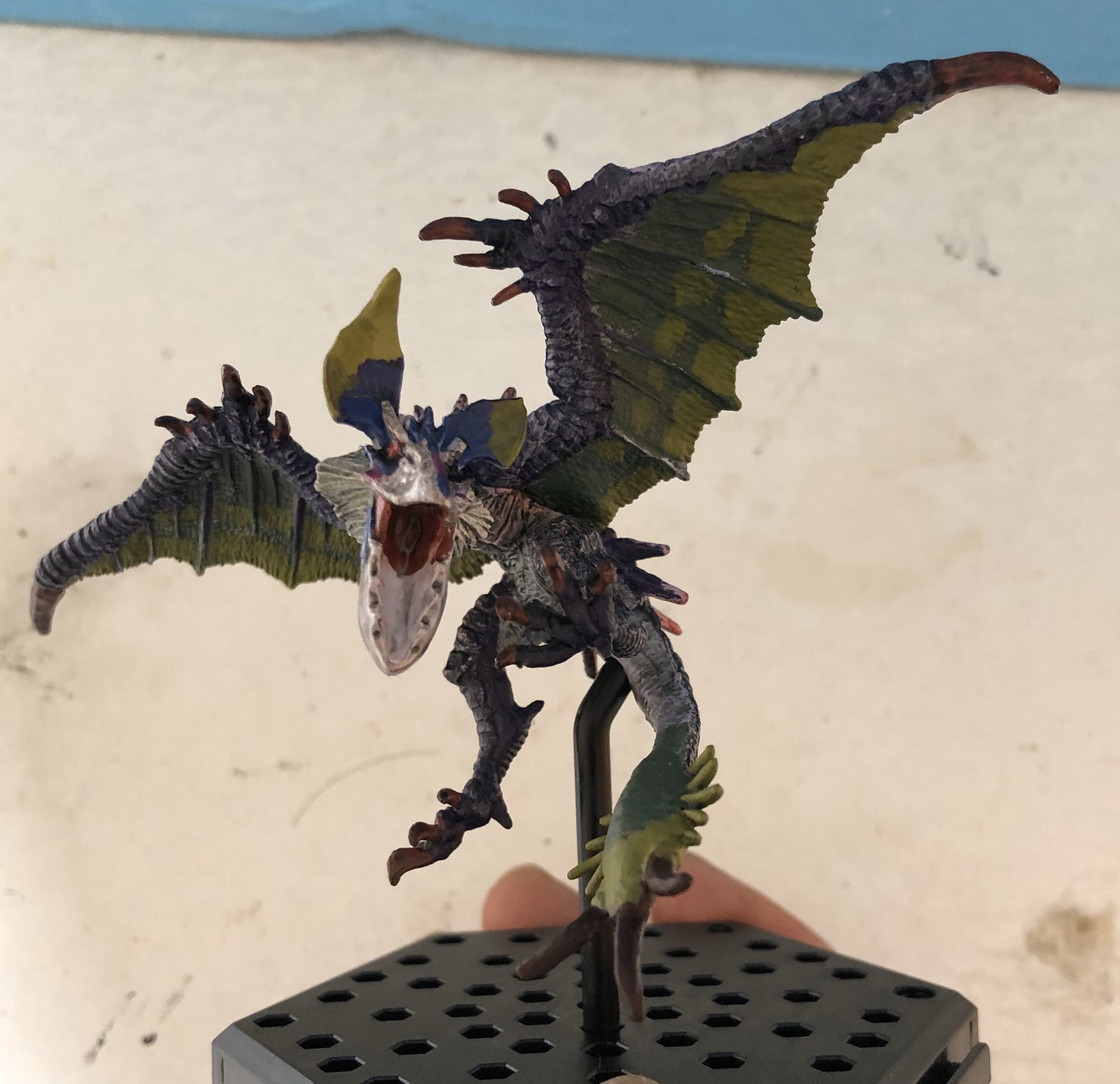モンスターハンター　スタンダードモデル　 金塵龍ガルバダオラ　改造　リペイント クシャルダオラ【リペイント】金塵龍ガルバダオラ風(2体セット)