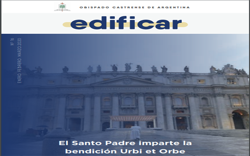 ObCastrenseArg's tweet image. #DiócesisCastrenseDeArgentina Ya salió #Edificar en una edición triple, con información del primer trimestre 2020 obispadocastrenseargentina.org/contenidos/ya-…