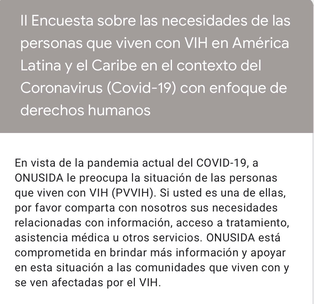 Onusida Latina How Are You Help Us By Filling Out The Second Survey On Community Demand For Plhiv T Co My1n4jgh7l You Have Until April 27 Information On The Needs Of