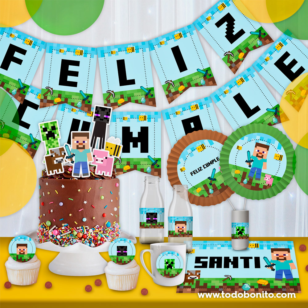 todobonito's tweet photo. ¡Le damos la bienvenida en Todo Bonito a los MINI KITS! 🥳👏
Los #minikits traen lo indispensable para lograr una hermosa deco para celebrar #cumplesencasa, o para #decorar un rico #desayuno a un precio increíble. 😍🙌
Mirá el de #Minecraft
👇👇👇
https://t.co/N8P5H6A32s https://t.co/YUT1WGWvXu