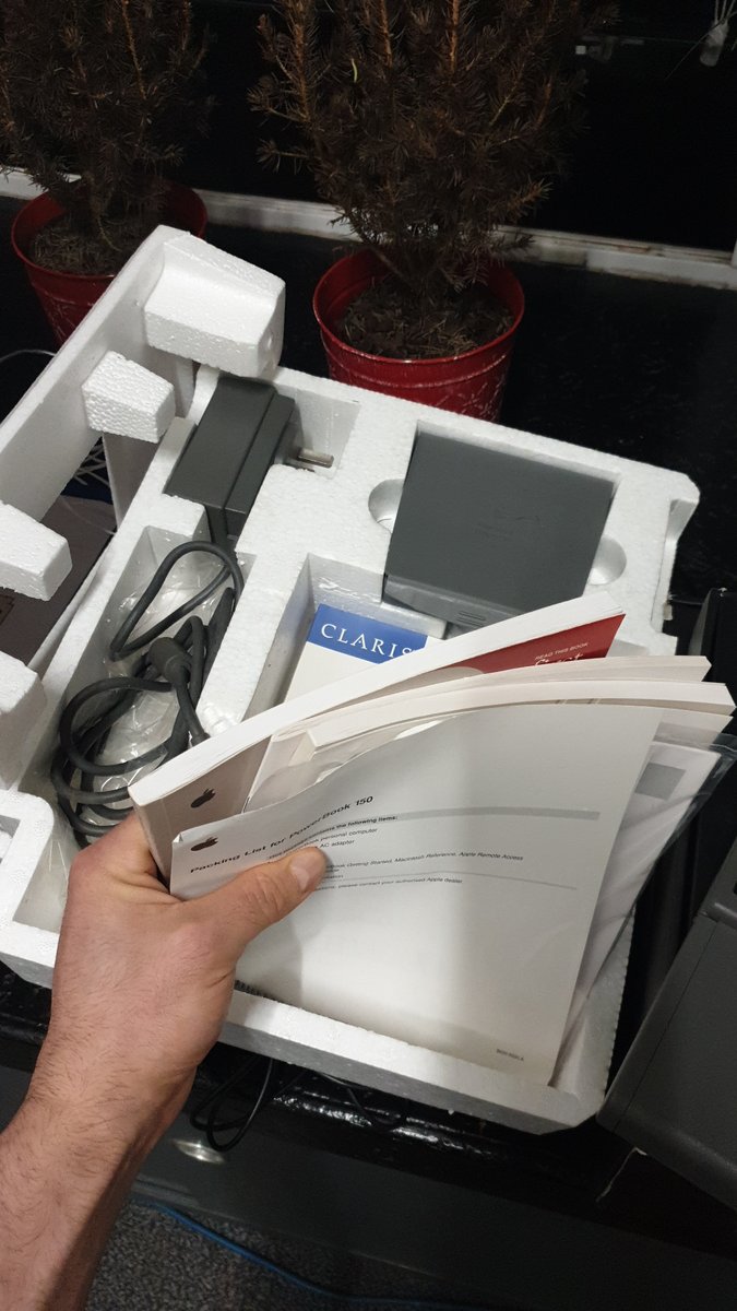 tequila_server's tweet photo. @code404_code404 @ErrnieGerrn Lucky you, look what I was given those by my boss. Guy kept every single element from the box including the receipt from 1994. https://t.co/gWcfmV0QFC