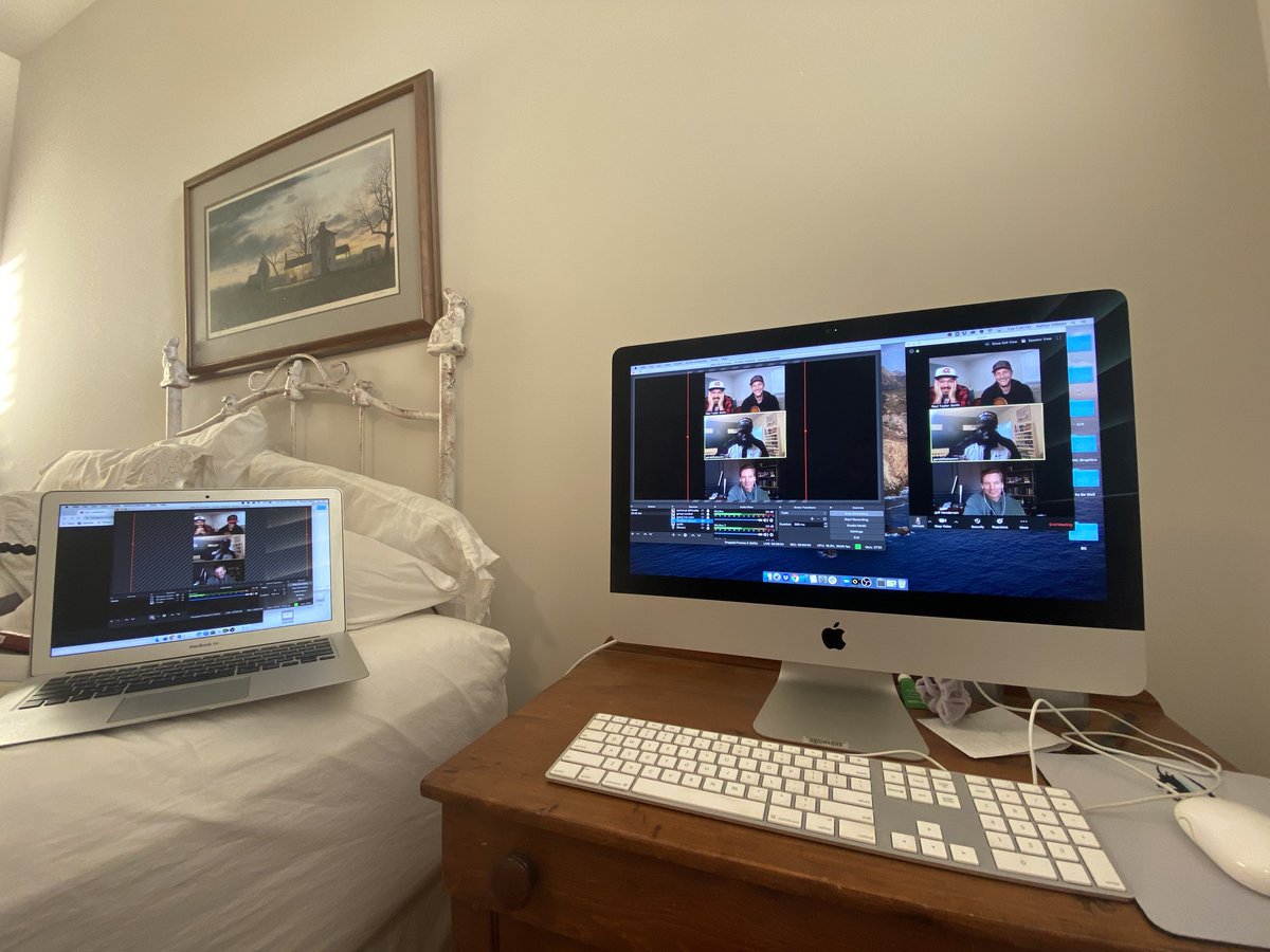 faitlynkellows's tweet photo. Just ran our first Zoom -> Instagram Live on 2 different accounts tonight &amp; it went pretty well! Shoutout to @OBSProject + @yellowducktv for making this possible. #liveproduction https://t.co/GJfWM8BvUy