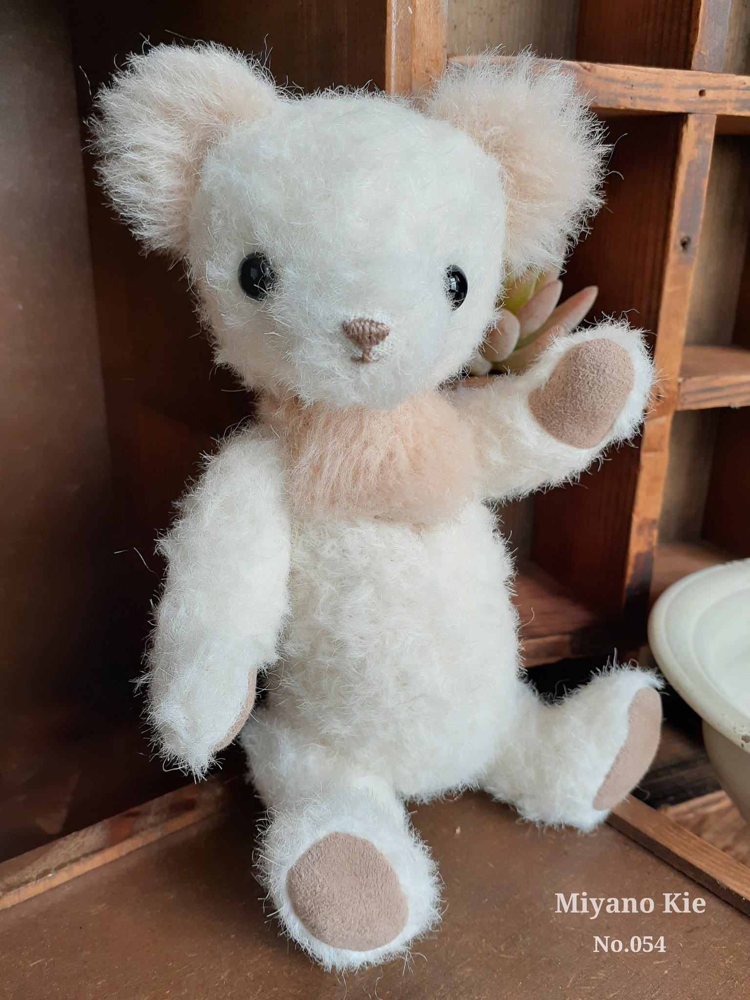 ハンドメイド作家 テディベア AngeltenderBear 【メーカー再生品