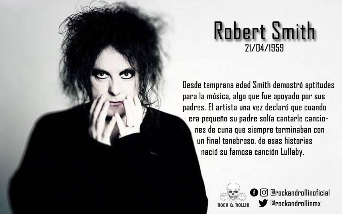 Feliz cumpleaños 61 <a href="/RobertSmith/">ROBERT SMITH</a>