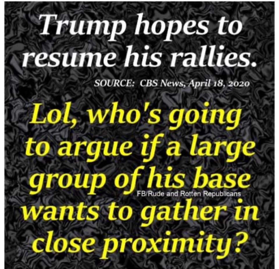 Abdnys's tweet image. In the “Art of War” the author says that when your enemy commits mistakes, get out of his way and let him do it !
@Abdnys #TrumpIsALoser #WhyImNotVotingForTrump #70DayDeadlyDelay #CoronavirusLiar #TrumpGenocide  #TrumpPandemic #DonaldTrumpIsRuiningOurCountry!