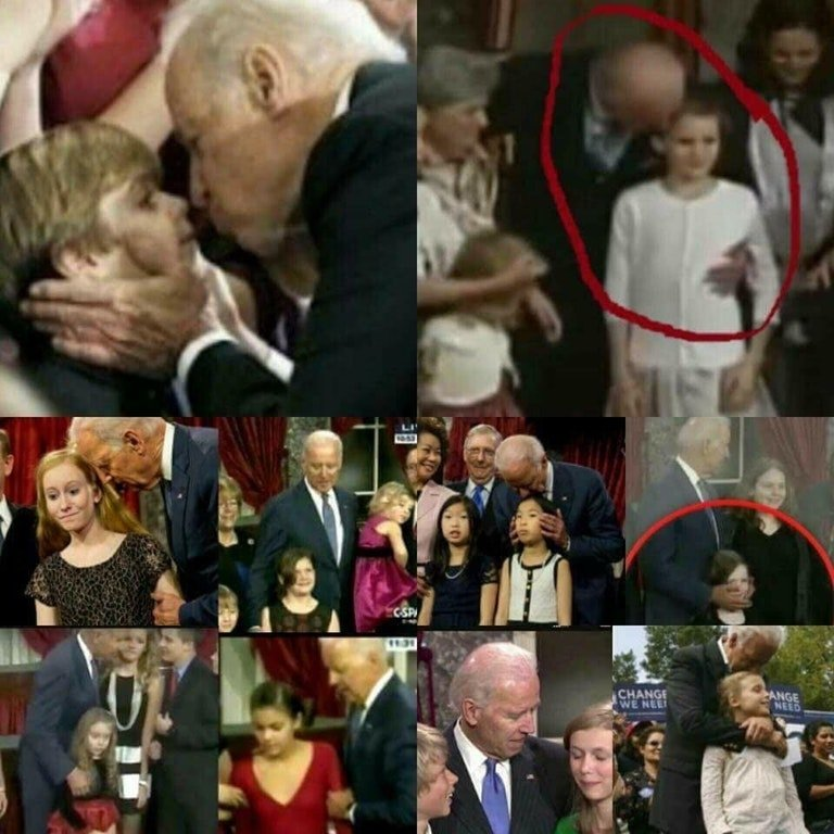 It is well documented that Biden gets too close to children and women. Uncomfortably too close, while also sniffing those to whom he is too close.