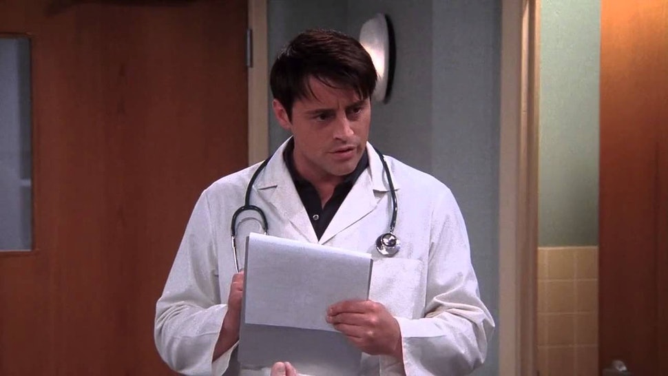 Ryan_C_Love's tweet photo. That time Matt LeBlanc had to play Joey Tribbiani playing Dr. Drake Ramoray playing through Jessica Lockhart as Dr. Drake Ramoray #SoapOperaStar https://t.co/493c1K3uAo