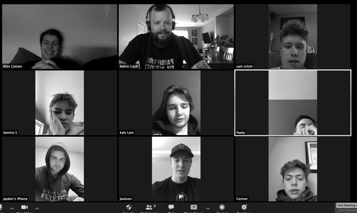 winklerflyers's tweet photo. The gang is back together! Some of 'em anyways. https://t.co/oBFuxn4qcO