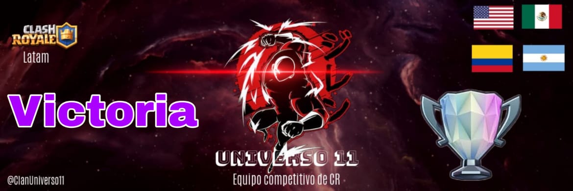 Hoy es un gran día nos traemos otra victoria a casa frente a un gran rival <a href="/RaptorsGaming10/">Raptors Gaming</a>

🏆 #mastercup copa divisional Colombia DP
🆚 Raptor Gaming
🎰 2-1 favor <a href="/clanuniverso11/">Universo 11</a> 
🏅Goku Black
👊 Don barredora kifray y Black 2v2
Roster
Daniel
Teeq
Kifray
Black Goku
Alberto 22