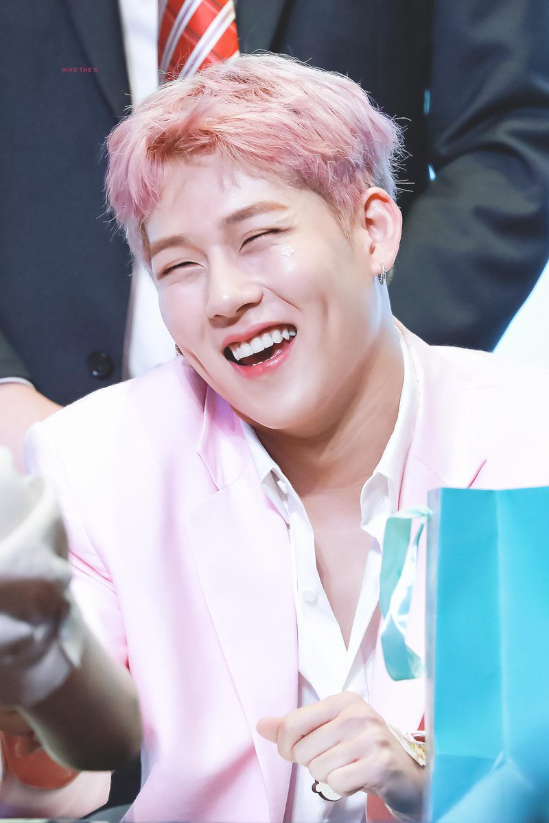 The dimples.Thats the tweet. @OfficialMonstaX