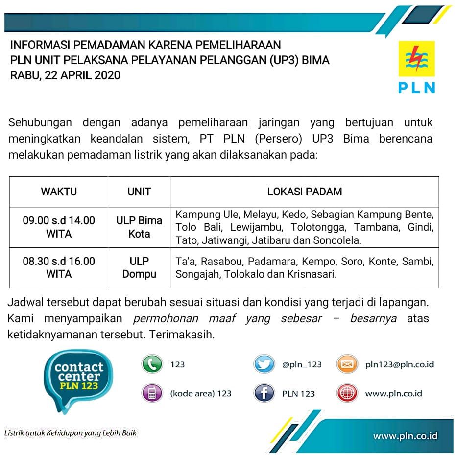 PT PLN (Persero) (@pln_123) on Twitter photo 