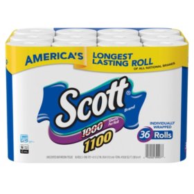 So converting to 1ply, that's 1200 1ply sheets per month for me. If these rolls are 4/1 the size of normal, then a standard roll would be 300 sheets of 1 ply per roll right? So TP comes in various counts but the largest is 45 count right? Largest I can find on Sam's Club...