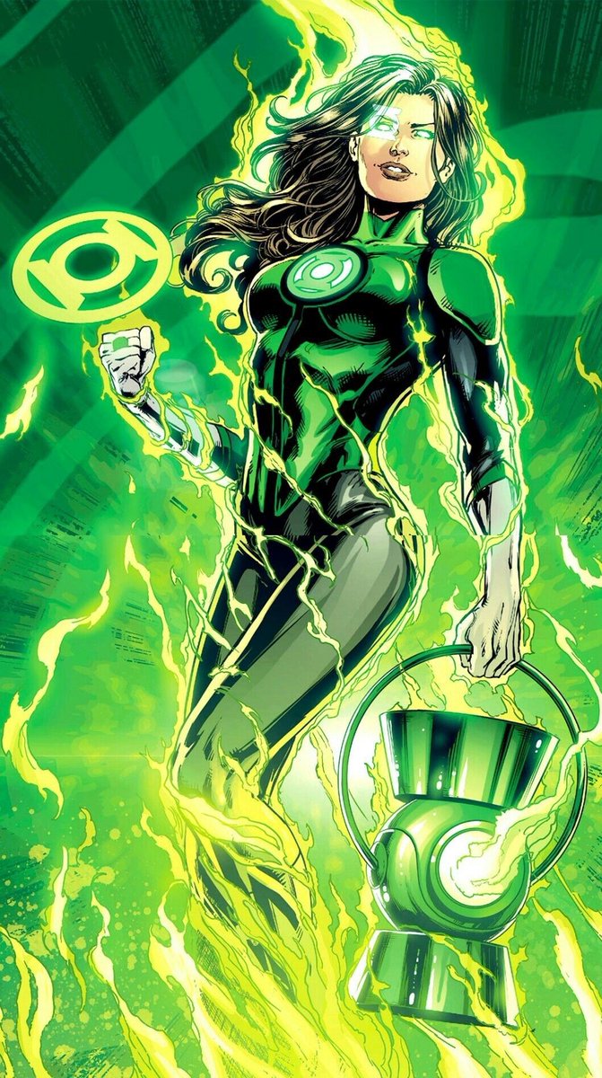 Green Lantern (Jessica Cruz) vs. Captain Marvel