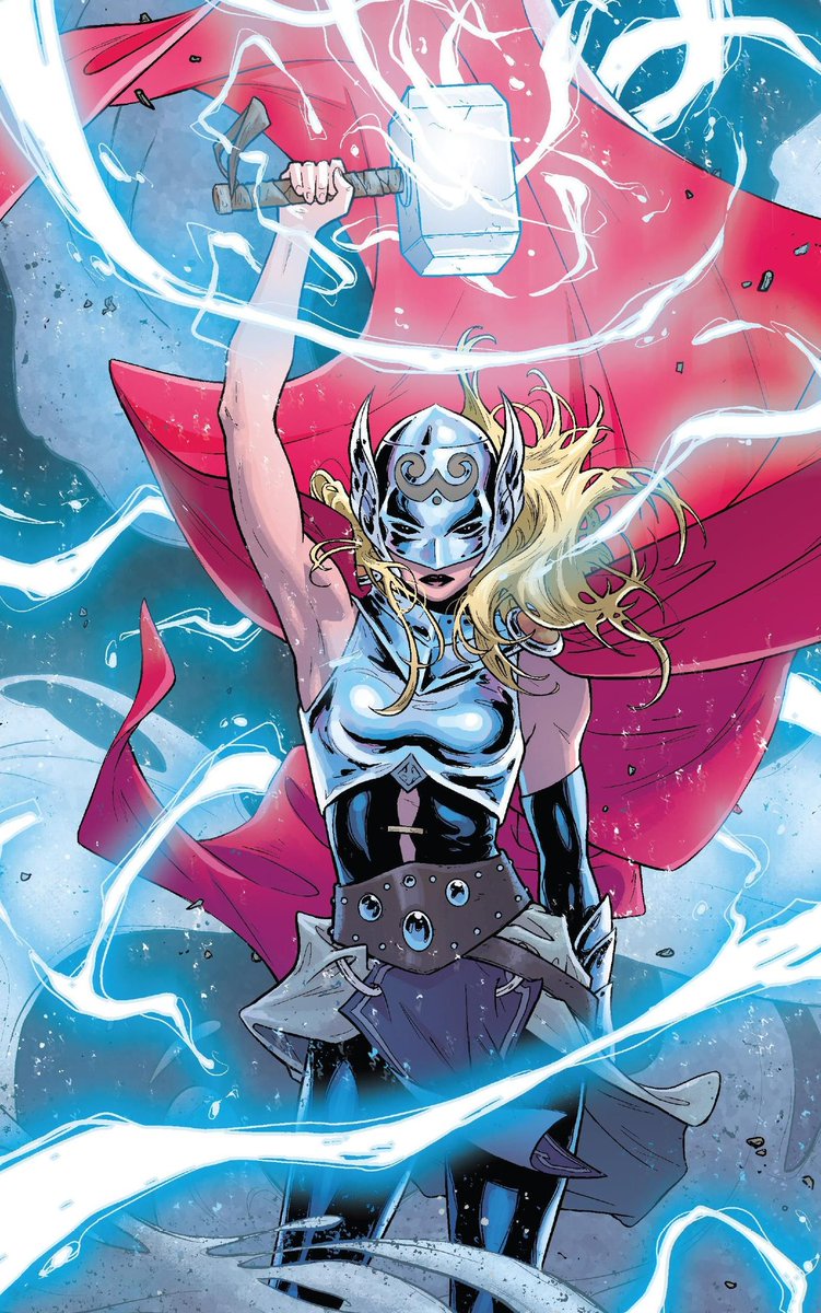 Mighty Thor (Jane Foster) vs. Hawkgirl
