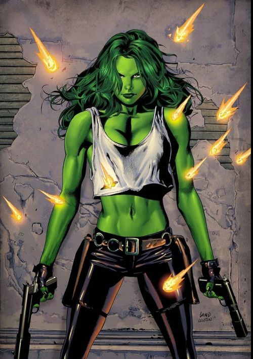 She-Hulk vs. Big Barda