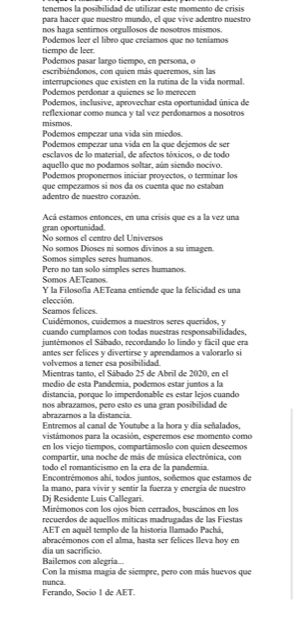 AETLINK's tweet photo. #AET EN LA PANDEMIA
Decreto de Necesidad y Urgencia AETeano 2 https://t.co/mX1XPWNq67