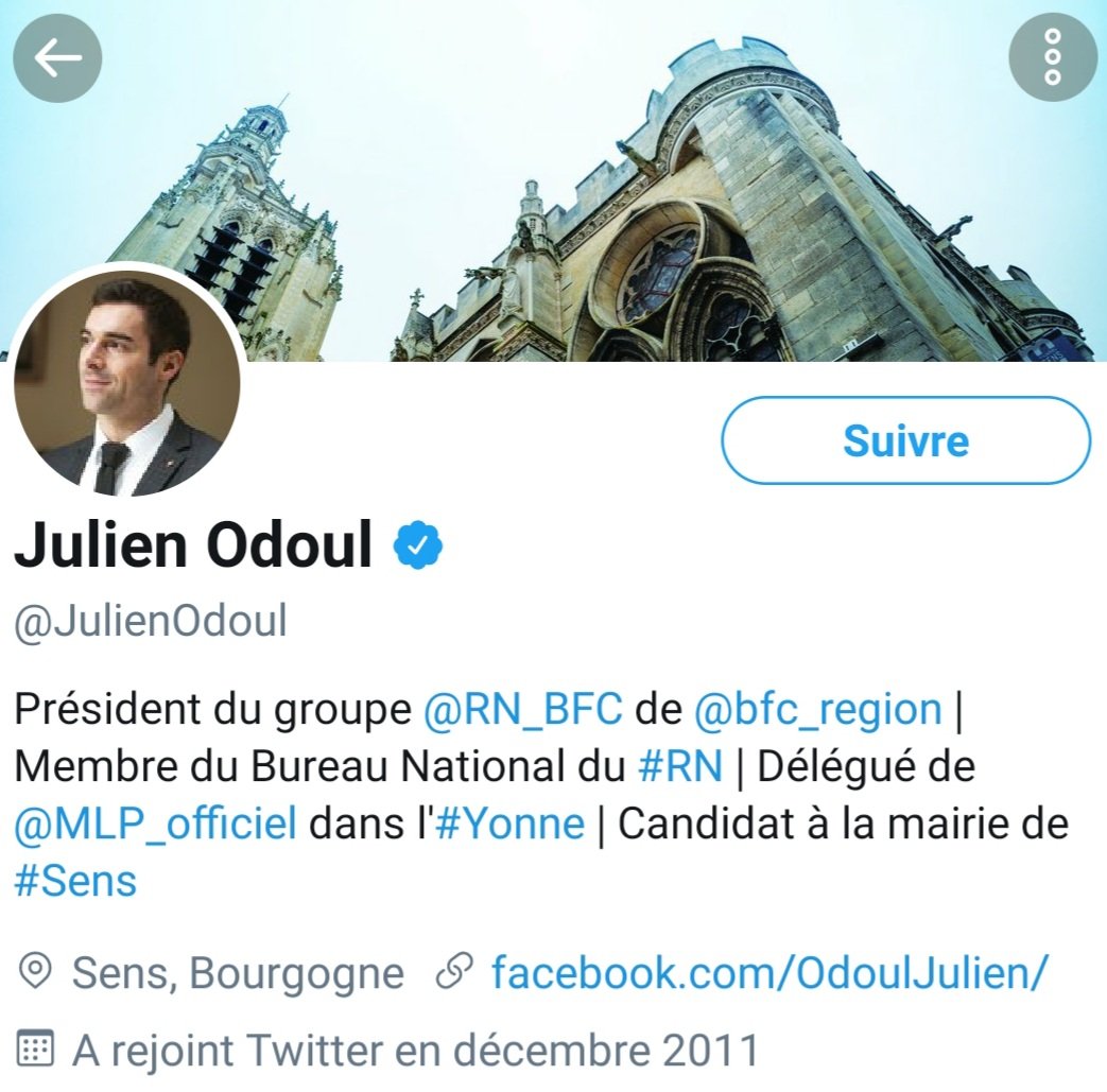 ... Et ici le "pro-voile" Julien Odoul. #Fachosphère  #Débilosphère  #Conosphère  #Patrichiotte  #RassemblementNazional  #FHaine  #OnArriveAuPire  #VilleneuveLaGarenne51/52