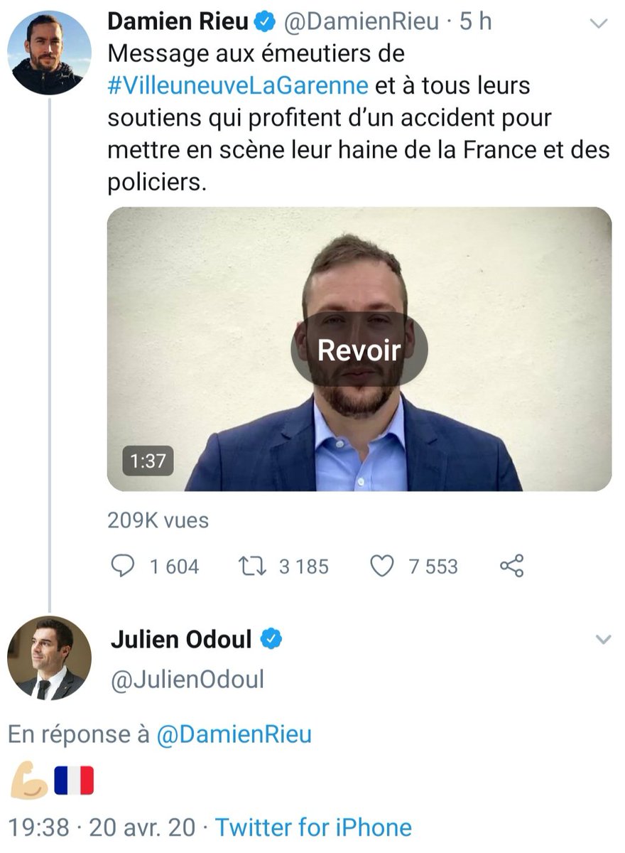 ... Et ici le "pro-voile" Julien Odoul. #Fachosphère  #Débilosphère  #Conosphère  #Patrichiotte  #RassemblementNazional  #FHaine  #OnArriveAuPire  #VilleneuveLaGarenne51/52