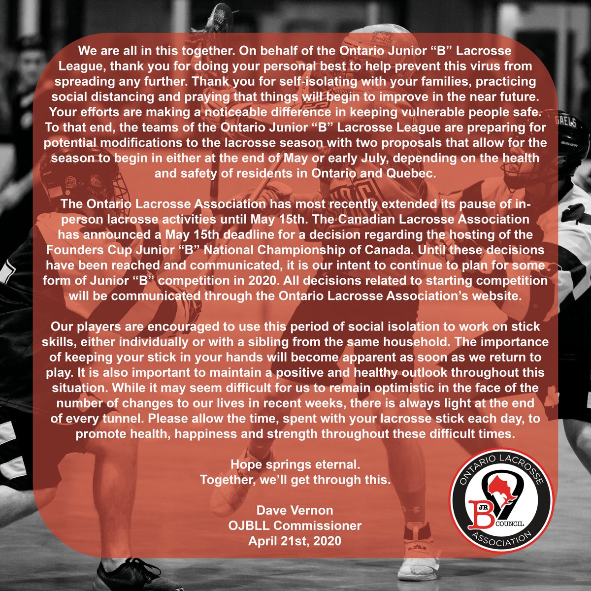 Ontario Lacrosse tweet media