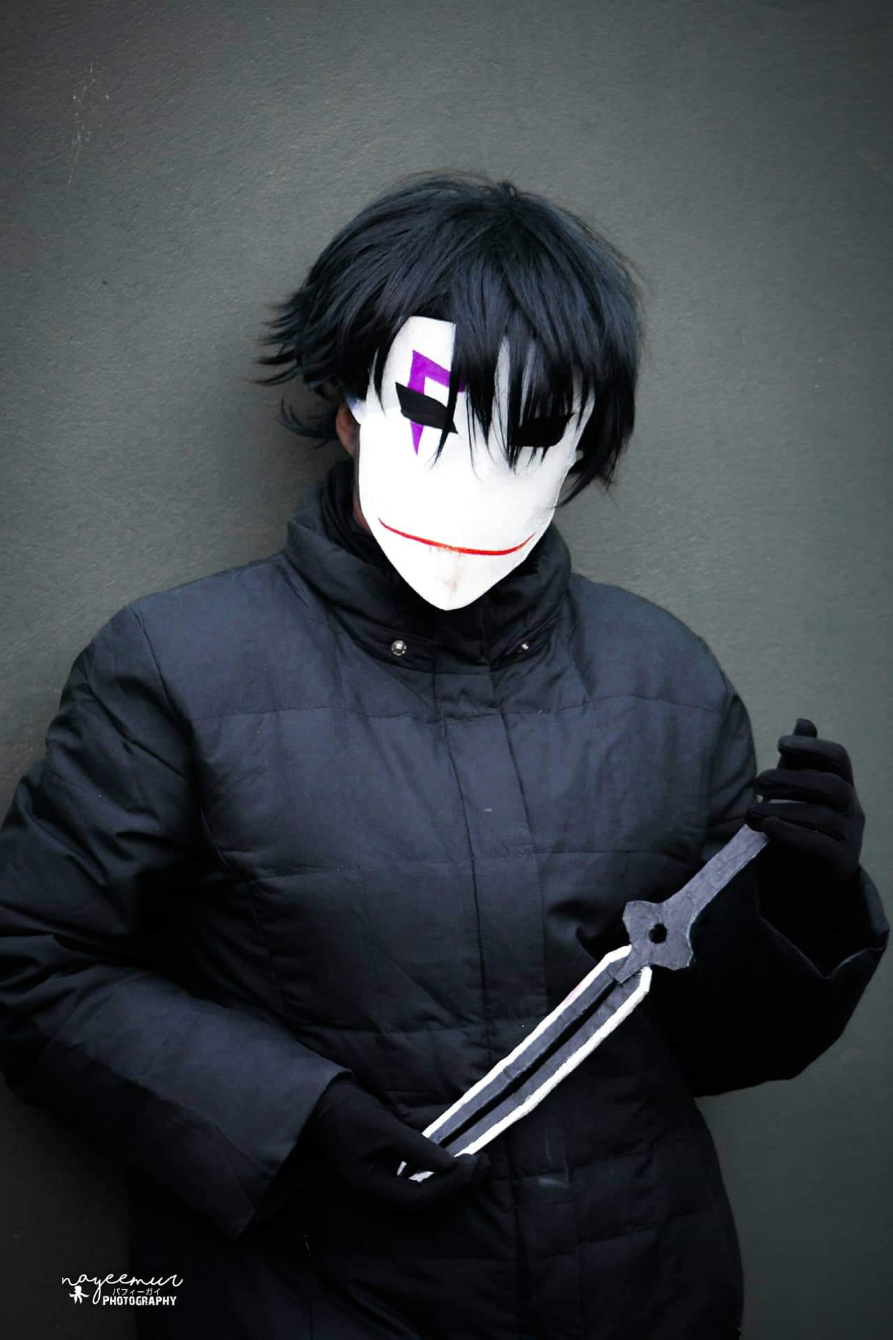 darker than black cosplay hei mask