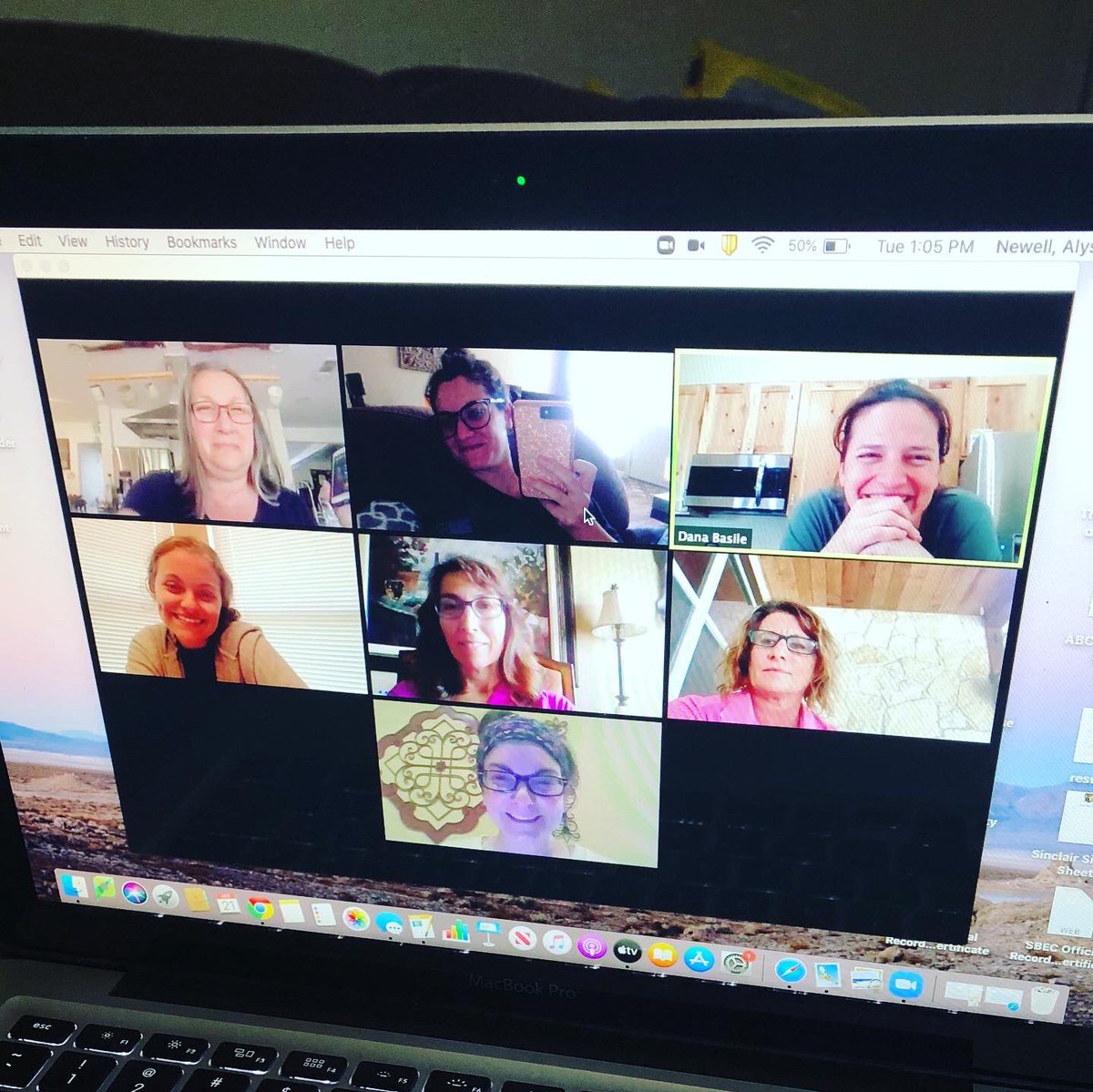 COVID-19 has been tough on everybody for varying reasons. As Teachers, we have/are adjusting in order to support families and students. I could not be more proud to be on a team w/ these women. <a href="/ECISDSpecialEdu/">ECISDSpecialEdu</a> <a href="/ECISDtweets/">East Central ISD</a> #COVID19 #SpecialEducation #specialedteachersoftwitter