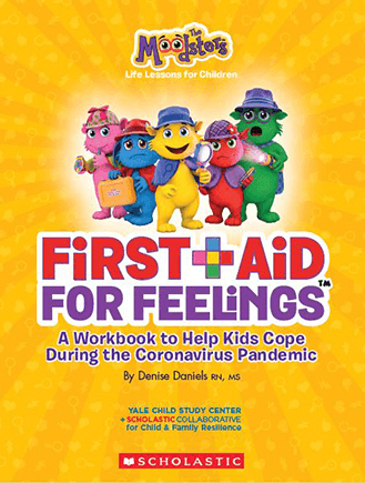 RCADDChicago's tweet photo. First Aid for Feelings: A Workbook to Help Kids Cope During the Coronavirus Pandemic is a free 16-page downloadable workbook available in English and Spanish from @Scholastic
https://t.co/VSOBaRApZy https://t.co/1XK200RKL2