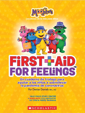 RCADDChicago's tweet photo. First Aid for Feelings: A Workbook to Help Kids Cope During the Coronavirus Pandemic is a free 16-page downloadable workbook available in English and Spanish from @Scholastic
https://t.co/VSOBaRApZy https://t.co/1XK200RKL2