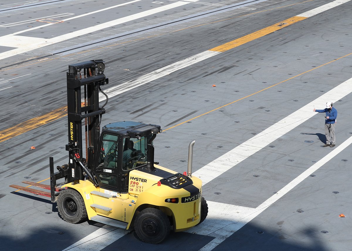 uss gerald r ford cvn 78 on twitter stem at its best engineers with navsea and hiindustries worked with warship78 to complete an inclining experiment 16 april read more https t co xrtupe8vtp warshipready twitter