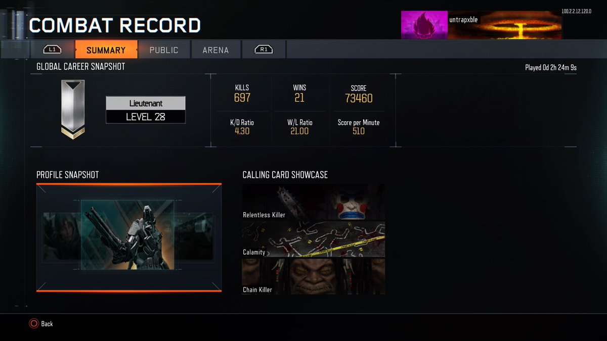 Jsmruler_'s tweet photo. Stats on my new account, I only played solo or in a 2-Man https://t.co/LC5bYviJ7N