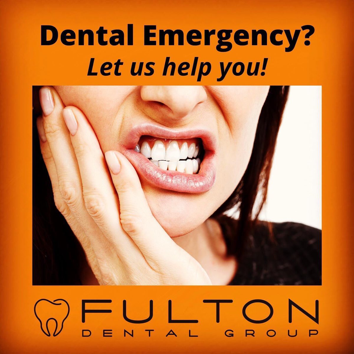 FultonDental's tweet photo. Don’t risk greater exposure by going to the hospital ER. Call 336.226.5349 and let #FultonDentalGroup help relieve your pain.

#dental #dentist #dentistry #teeth #smile #invisalign #gentledental #burlington #greensboro #raleigh #highpoint #triad #alamance #elon #covid_19 https://t.co/KageGekBa7