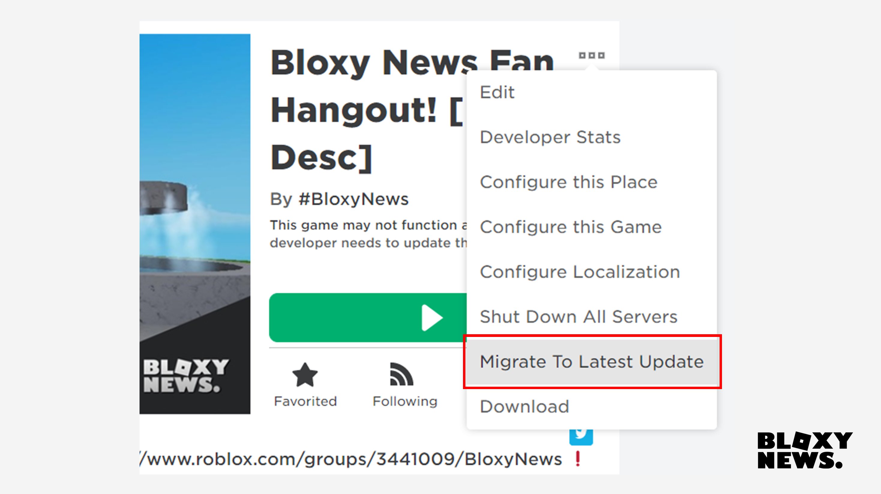 After most recent update, games in Studio AND played on Roblox