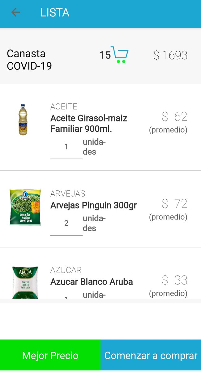 PreciosUY's tweet photo. PreciosUY ahora tiene disponible la canasta COVID-19, dónde pueden verse las opciones más convenientes para adquirir los productos de almacén publicados por @compresidencia 
#ConsumiUruguayo https://t.co/nrwXCaCzvn
