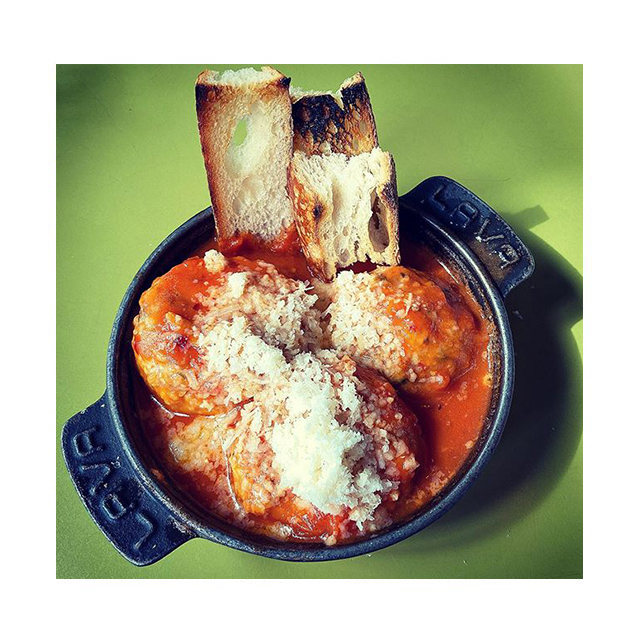 Always a good choice to start off with the spicy meatballs. 📷: @_la_bouffe