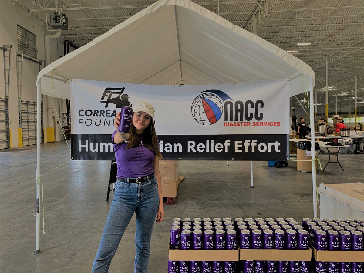 nacchelp's tweet photo. Thank you @MyHeartWater for your donation! @TeamCJCorrea #nonprofit
#giveback #houston #houstonhelp #coronavirus #disasterrelief #firstresponders #houstonnews #pandemic2020 #healthheroes #heartwater #houstonhelping https://t.co/WYj7No1OgL